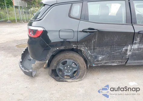 2020 Jeep Compass Sport 4X4 z USA, uszkodzony, nr VIN 3C4NJDAB5LT161347